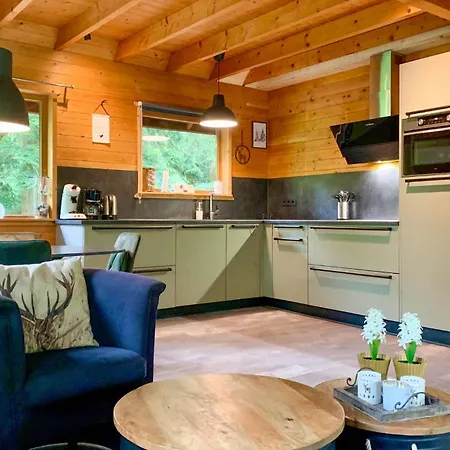 Boshuisje Veluwe Goudplevier Casa de Férias